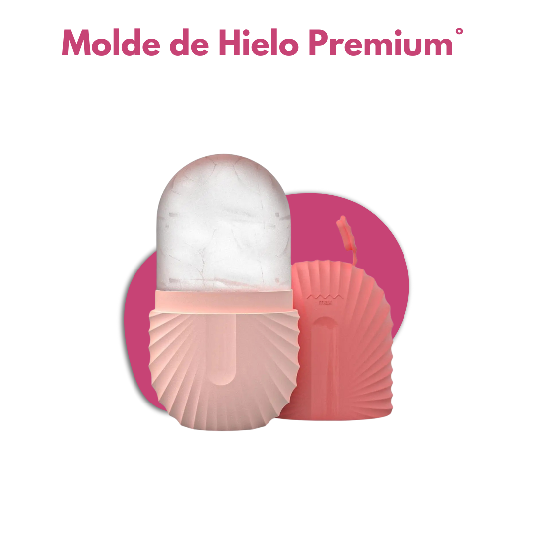 👠 KIT MASAJEADOR FACIAL REDUCTOR DE ARRUGAS + MOLDE DE HIELO FACIAL CRIOTERAPIA [REGALO]