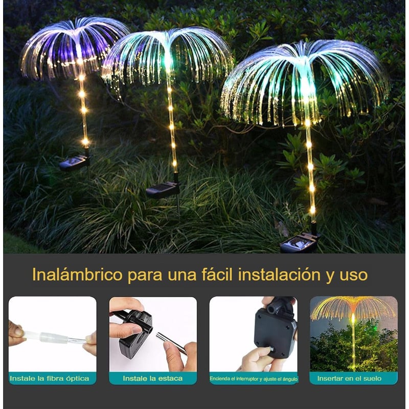 COMPRA 1 Y LLÉVATE 2 - LUCES SOLAR MEDUSA™ MULTICOLOR