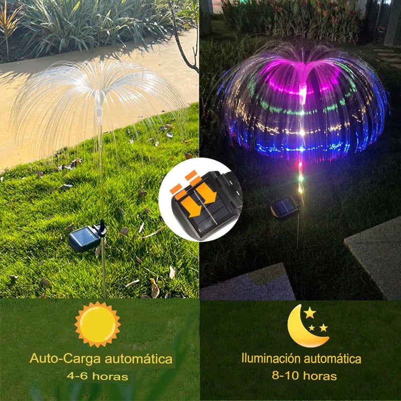 COMPRA 1 Y LLÉVATE 2 - LUCES SOLAR MEDUSA™ MULTICOLOR